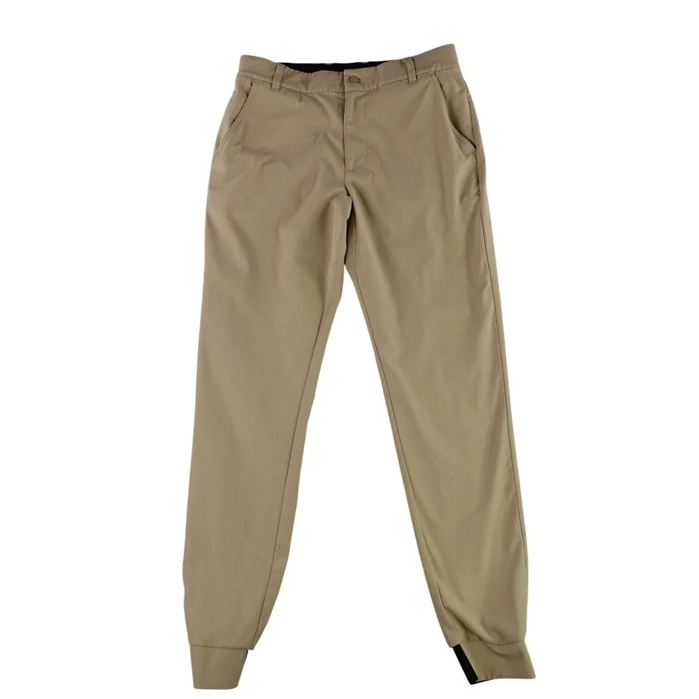 Good Good‎ Golf Jogger Pants Mens 30 Tan Khaki Performance Stretch Athletic